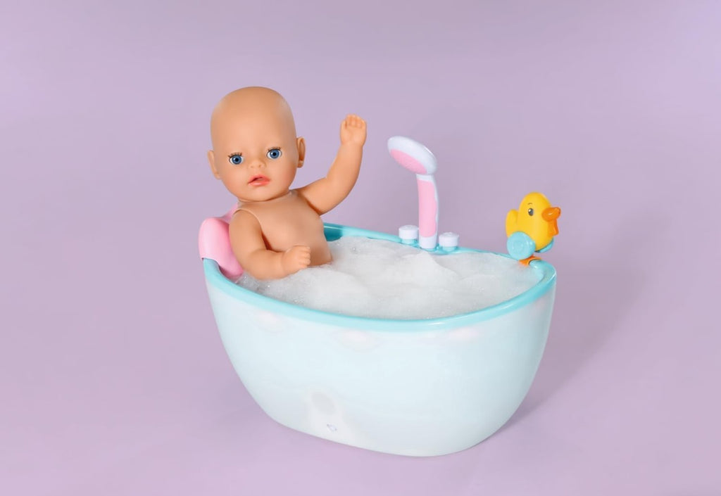 BABY born Little Magic Girl 834596-36cm Doll with 7 Lifelike Functions and Accessories - No Batteries Required - Suitable for Children from 1 Years Old, Pink