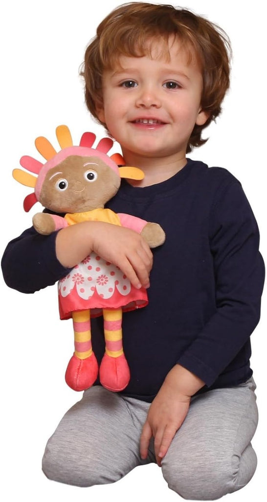 In the Night Garden Upsy Daisy Talking Teddy Bear, Cbeebies Cute & sensory toys. Comforting sounds. Kids Toys & Baby toys 0-6 months, Pink