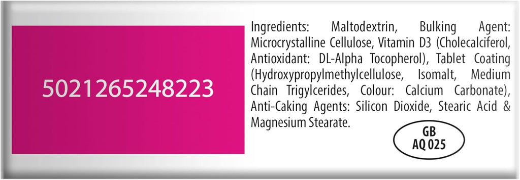 Vitabiotics Ultra Vitamin D Range – Vegan Vitamin D Gummies 1000IU & Vitamin D Tablets 400IU, 3000IU, 4000IU | Daily Immune & Bone Support