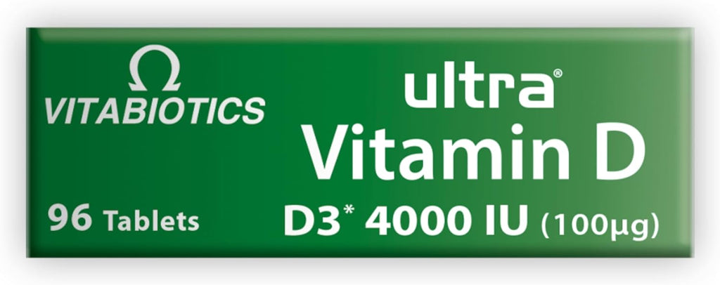 Vitabiotics Ultra Vitamin D Range – Vegan Vitamin D Gummies 1000IU & Vitamin D Tablets 400IU, 3000IU, 4000IU | Daily Immune & Bone Support