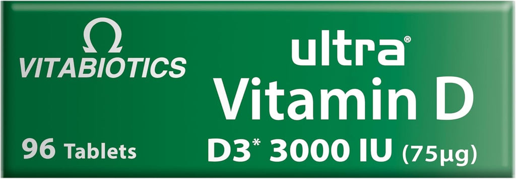 Vitabiotics Ultra Vitamin D Range – Vegan Vitamin D Gummies 1000IU & Vitamin D Tablets 400IU, 3000IU, 4000IU | Daily Immune & Bone Support