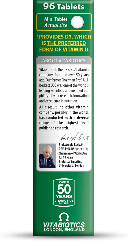 Vitabiotics Ultra Vitamin D Range – Vegan Vitamin D Gummies 1000IU & Vitamin D Tablets 400IU, 3000IU, 4000IU | Daily Immune & Bone Support