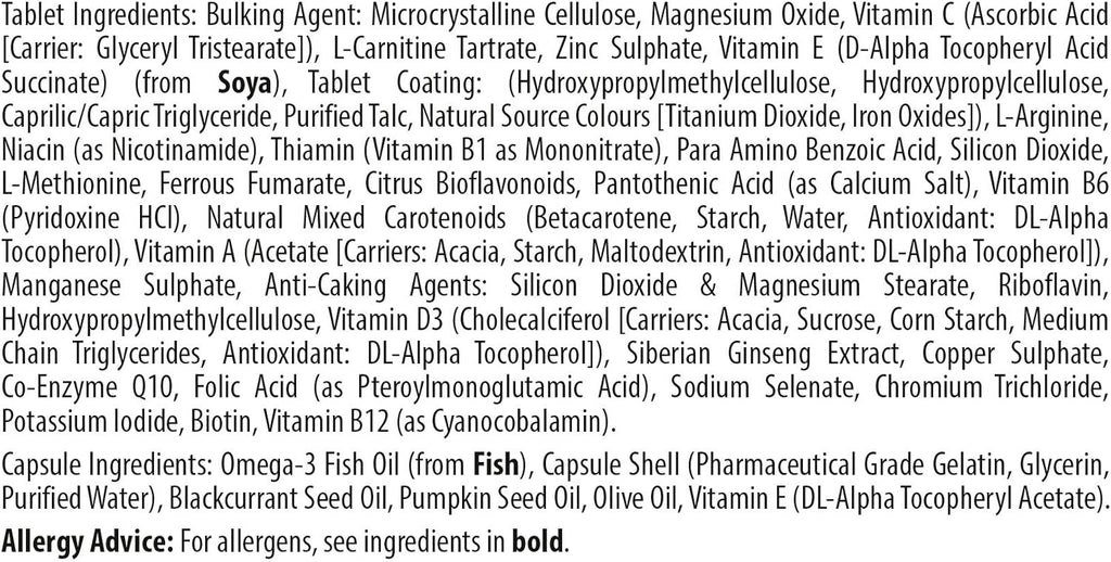 Wellman Plus Multivitamin Tablets. UK's No.1 for Men. Comprehensive Multivitamin Formula with Vitamin D, Omega 3-6-9 and Micronut Nurients. by Vitabiotics
