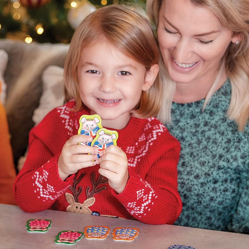 Orchard Toys Elf Lotto Mini Game, Small and Compact, Travel Game, Fun Festive Game For Ages 3-6, Educational Game Toy