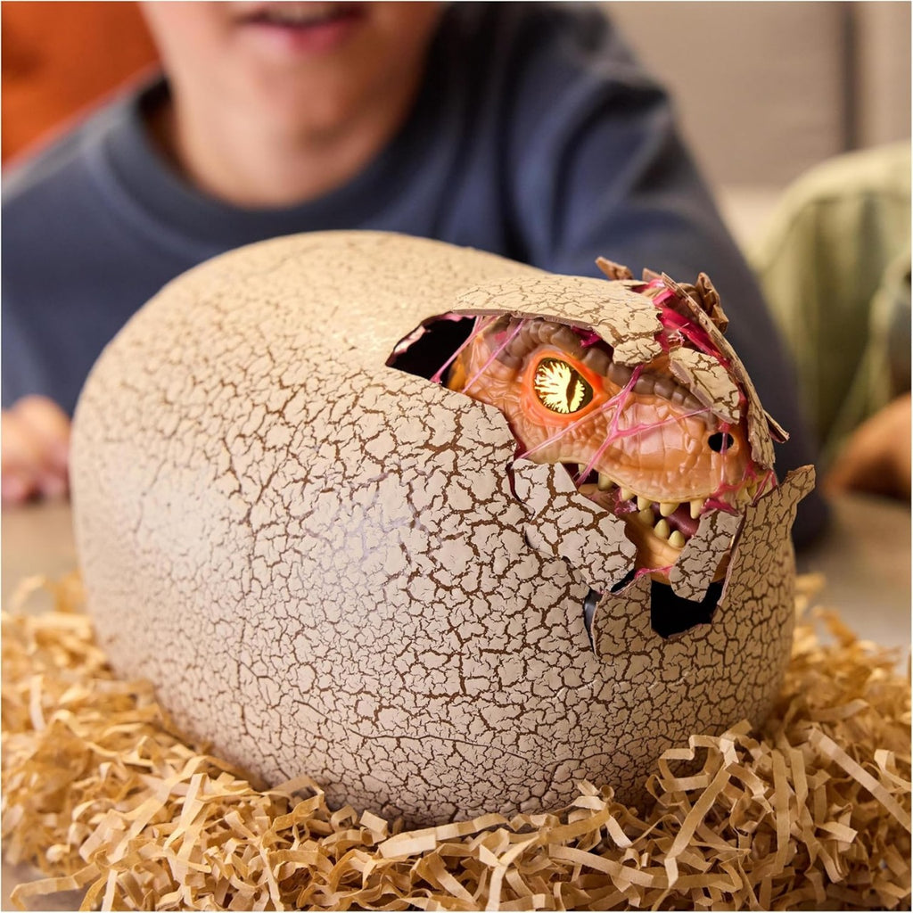 Jurassic World Primal Hatch Interactive Toy Dinosaur & Egg, Hatch & Train your own Baby Dino with 100+ Sounds & Reactions, Kids Toys for Boys & Girls Aged 5 & Up