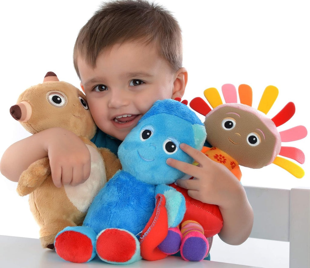 In the Night Garden Upsy Daisy Talking Teddy Bear, Cbeebies Cute & sensory toys. Comforting sounds. Kids Toys & Baby toys 0-6 months, Pink