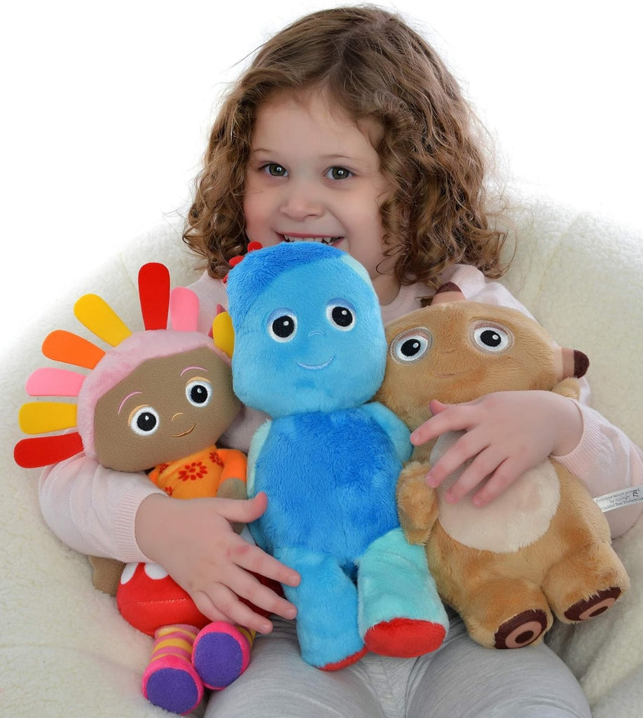 In the Night Garden Upsy Daisy Talking Teddy Bear, Cbeebies Cute & sensory toys. Comforting sounds. Kids Toys & Baby toys 0-6 months, Pink