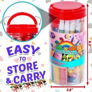 FUNZBO Arts and Crafts Supplies - Crafts for Girls