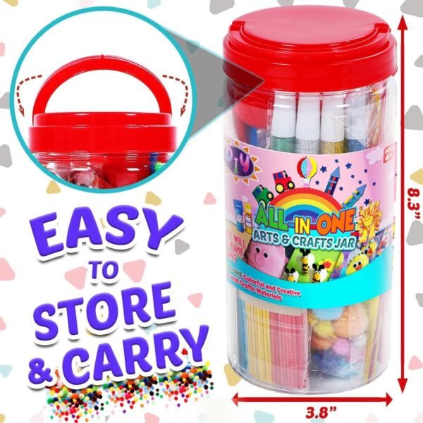 FUNZBO Arts and Crafts Supplies - Crafts for Girls