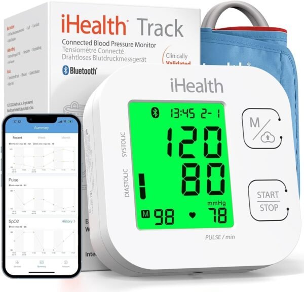 Smart Upper Arm Blood Pressure Monitor