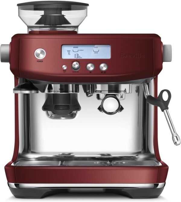 Breville Barista Pro Espresso Machine, Red