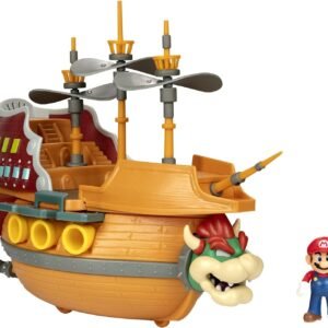 Super Mario Deluxe Bowser's Air Ship Playset