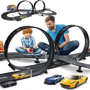 Kids Toy-Electric Powered Slot Car Race Track