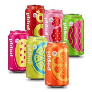 POPPI Sparkling Prebiotic Soda w/Gut Health