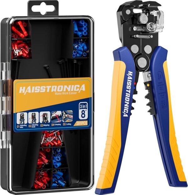 haisstronica 201PCS Wire Stripper Kit