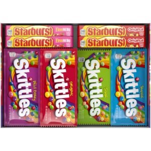 SKITTLES & STARBURST Candy Full Size Variety Mix