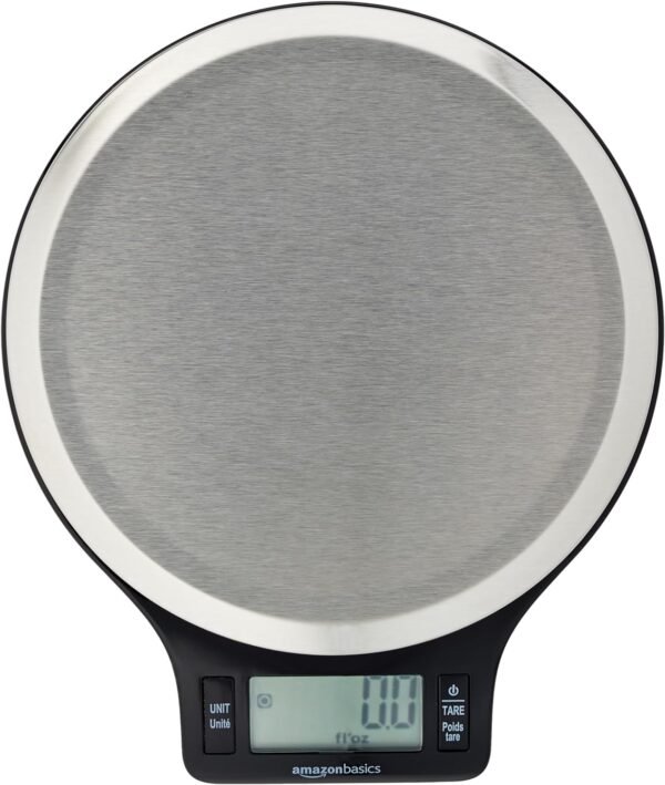 Basics Digital Kitchen Scale with LCD Display
