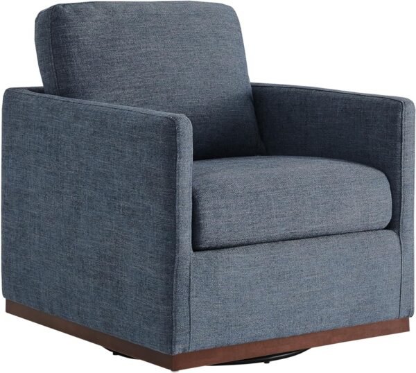 CHITA Swivel Accent Chair, Mid Century