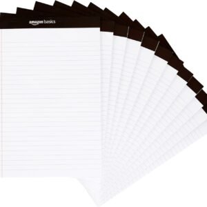 Amazon Basics Wide Ruled Lined Writing Note Pad